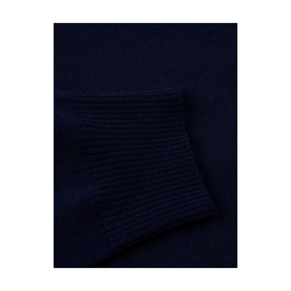 Hot Stenströms Puover Knitted Haf Zip - Navy