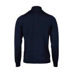 Hot Stenströms Puover Knitted Haf Zip - Navy