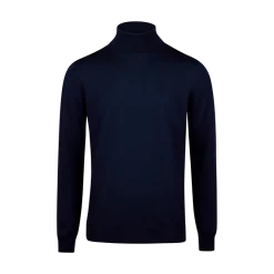 Outlet Stenströms Puover Knitted Ro Neck - Navy
