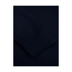 Outlet Stenströms Puover Knitted Ro Neck - Navy