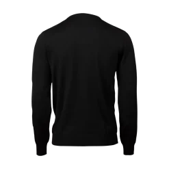 Sale Stenströms Pullover Knitted V-Neck erino Wool - Black