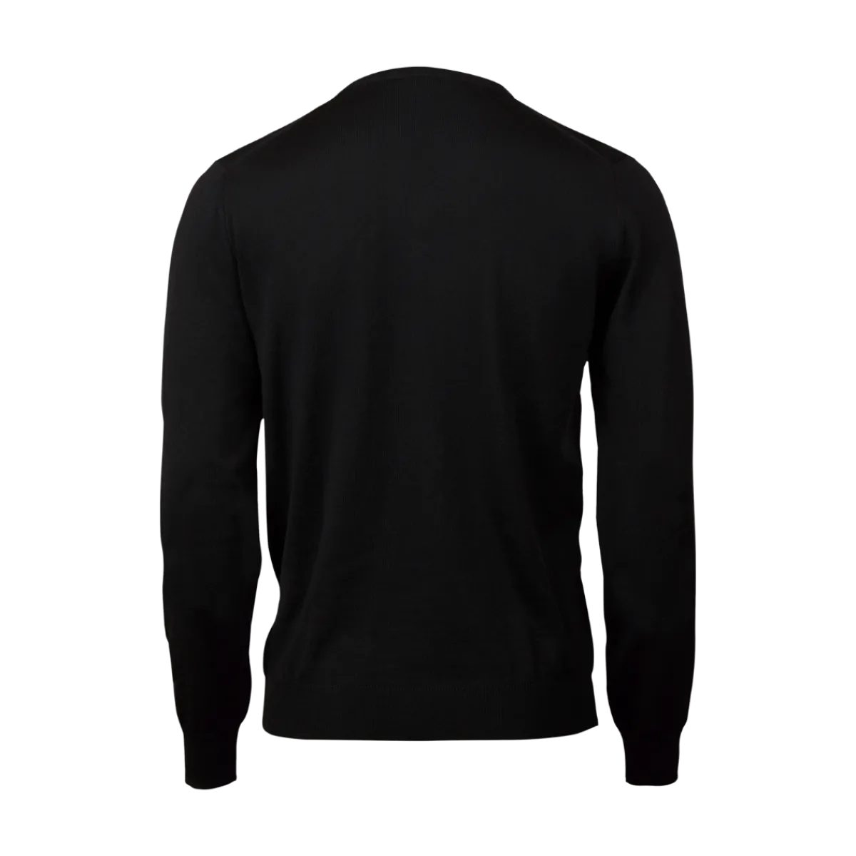 Sale Stenströms Pullover Knitted V-Neck erino Wool - Black