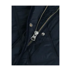Clearance Gant Quilted Coat With Cord Trim - Evening Blue