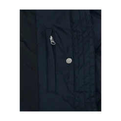 Clearance Gant Quilted Coat With Cord Trim - Evening Blue