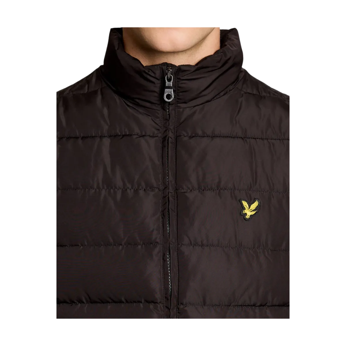 Outlet Lyle & Scott Quilted Gilet - Jet Black