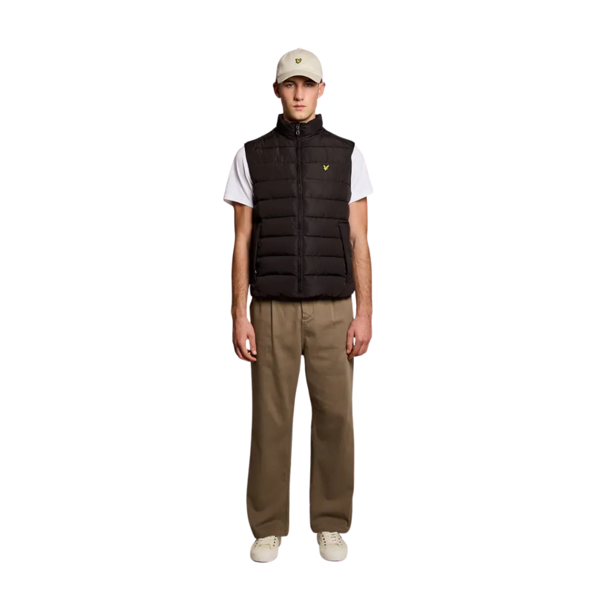 Outlet Lyle & Scott Quilted Gilet - Jet Black