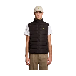 Outlet Lyle & Scott Quilted Gilet - Jet Black