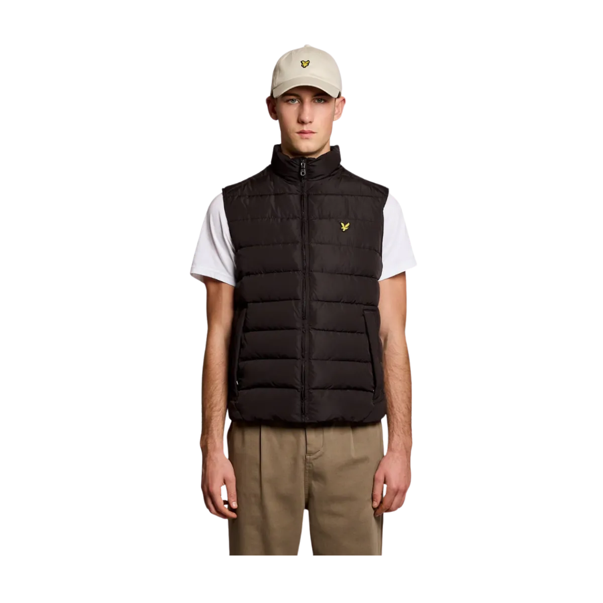 Outlet Lyle & Scott Quilted Gilet - Jet Black