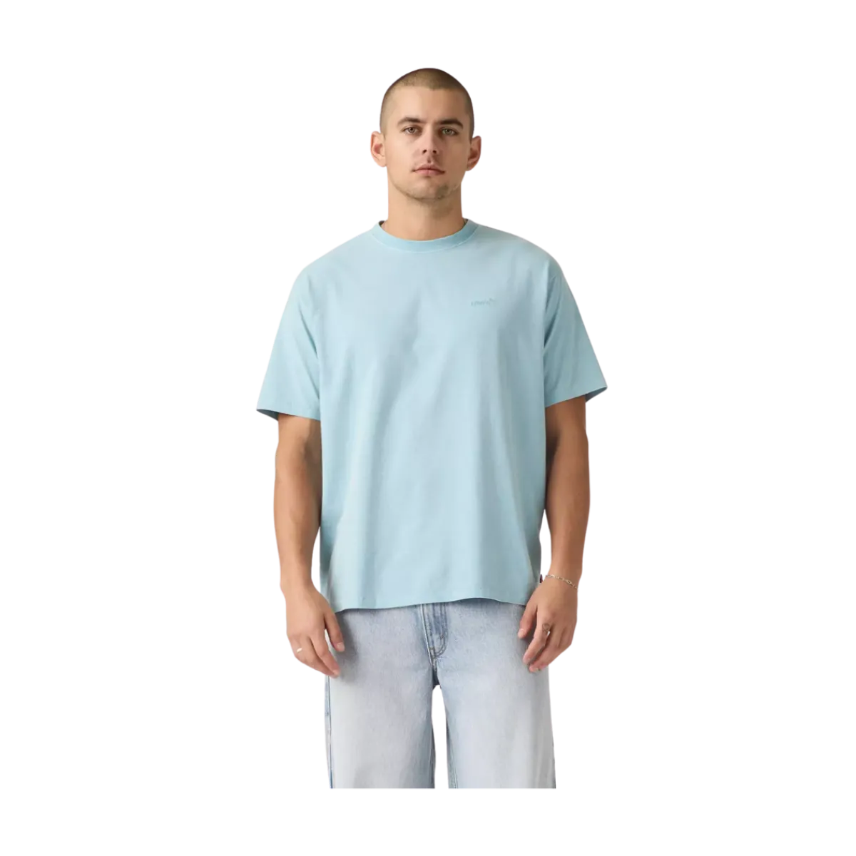 Hot Levi's Red Tab Vintage Tee - Garent Dye Forget-e-not