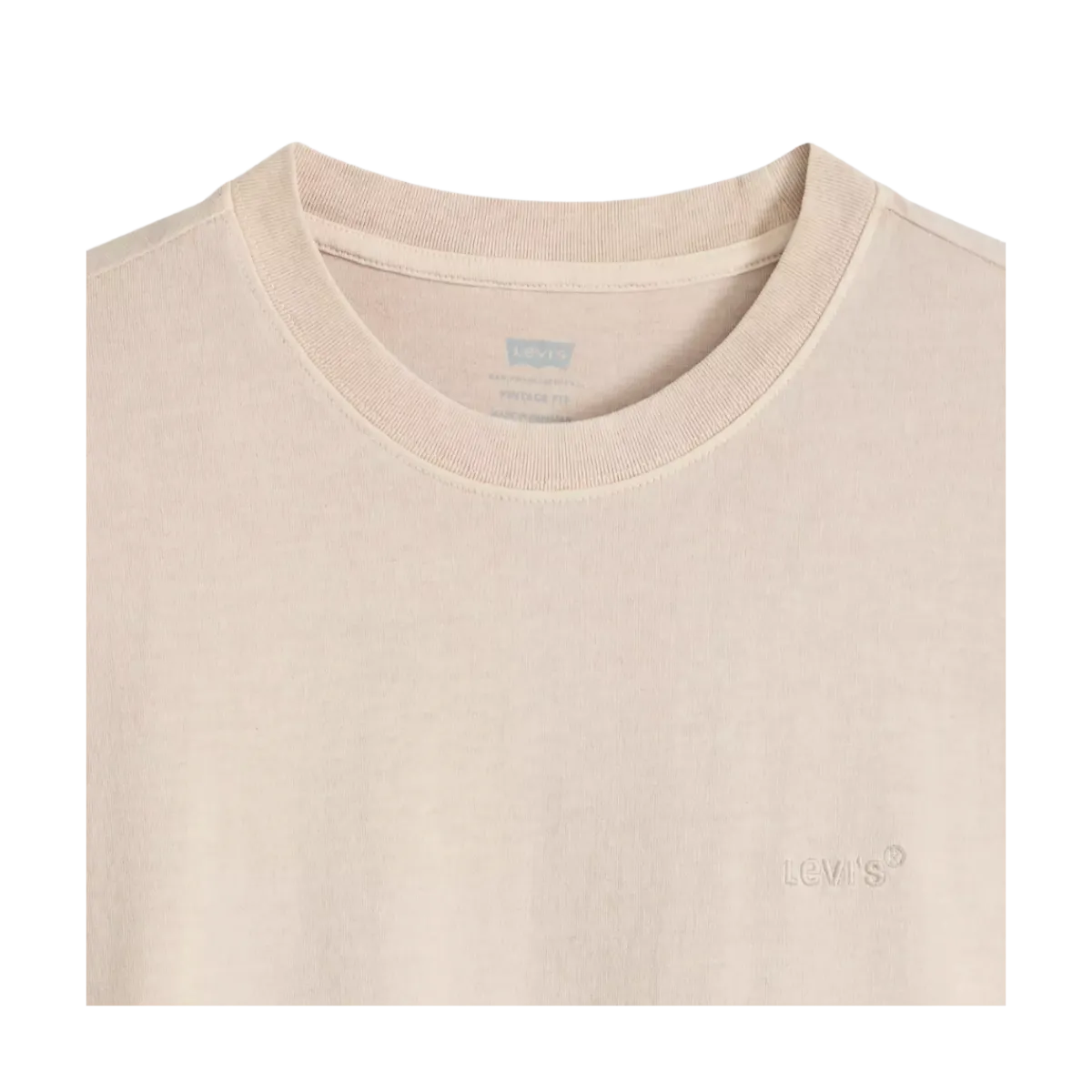 Sale Levi's Red Tab Vintage Tee - Garent Dye Puice tone