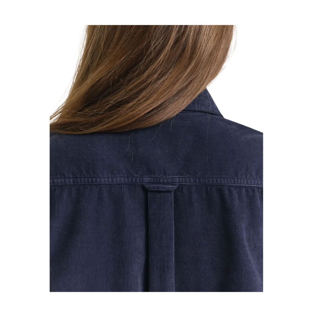 Gant Reg Cord Shirt - Evening Blue