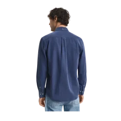 Discount Gant Reg Corduroy Shirt - Naval Blue