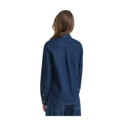 Gant Reg Denim Shirt - Dark Blue