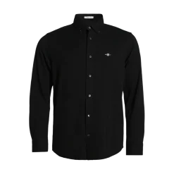 New Gant Reg Jerey Pique hirt - Black