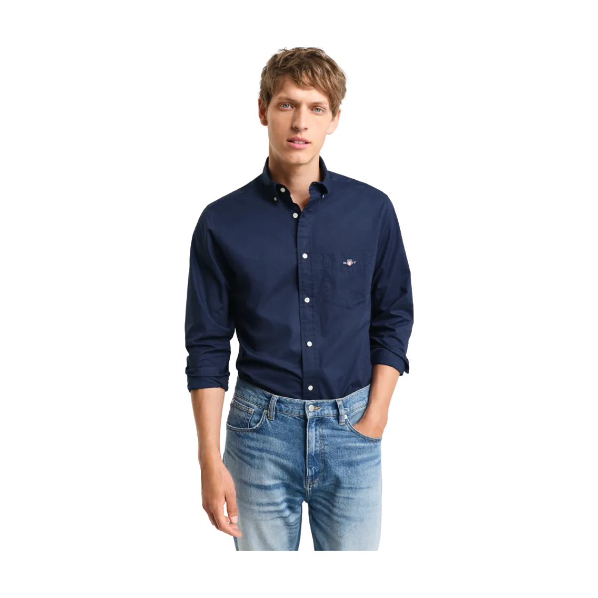 Discount Gant REG POPLIN HIRT - arine