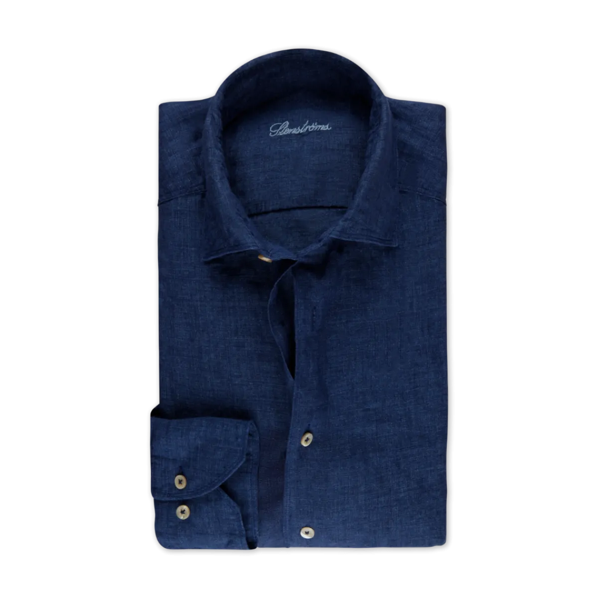 Stenströms Reguar C72 RC cuff Casua - Dark Bue