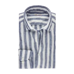 Clearance Stenströms Reguar C72 RC cuff Caua - Navy tripe