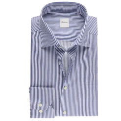 New Stenströms Regular C75 RM cuff - Blue Stripe