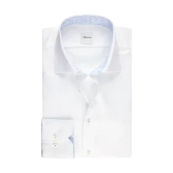 Stenströms Regular C77 RM cuff Contrast - White