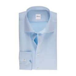 Outlet Stenströms Regular C77 RM Cuff - Light Blue