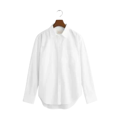 Online Gant Relaxed Classic Poplin Shirt - White