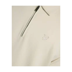 Clearance Lyle & Scott Reaxed Coared Interock weathirt - Birch
