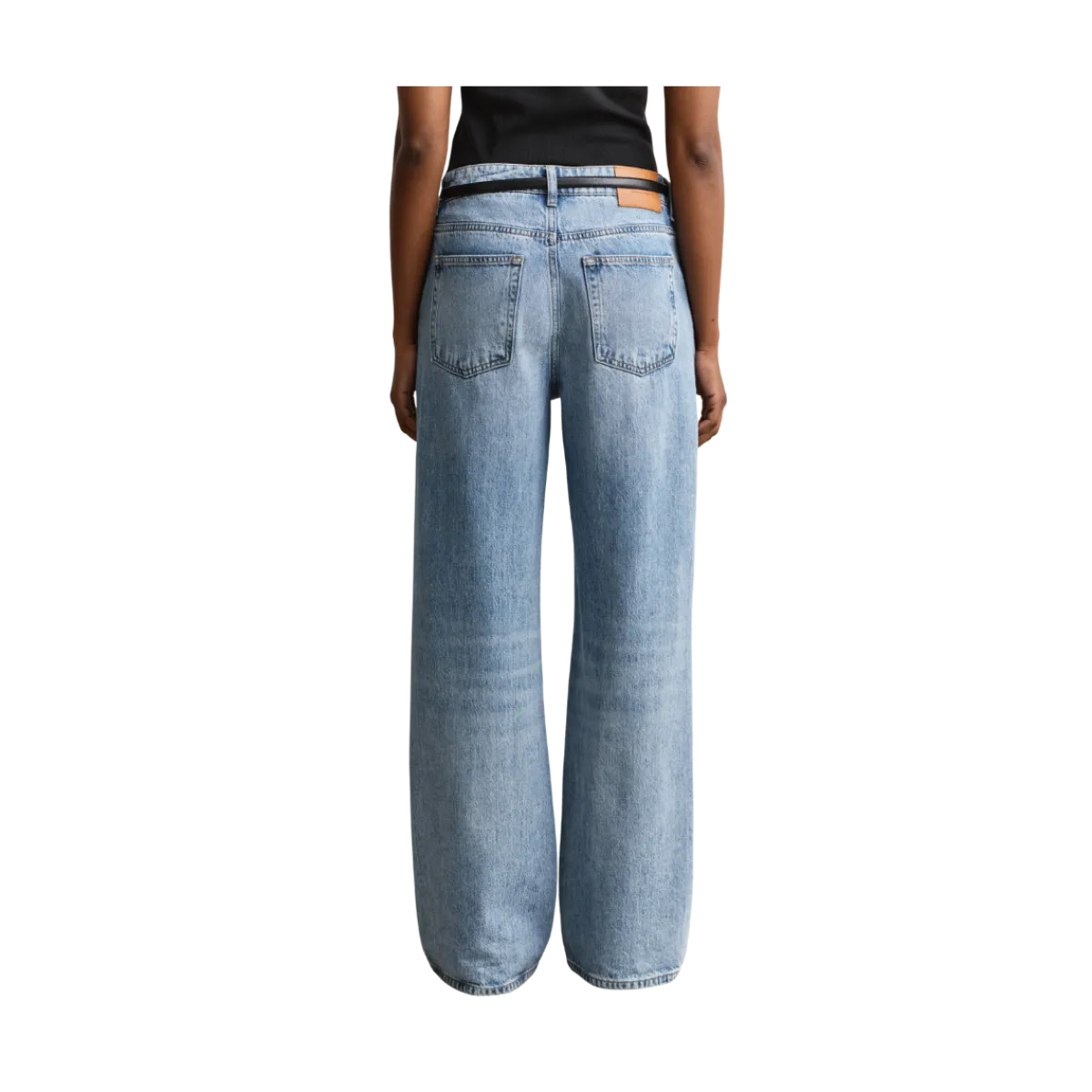 Gant Relaxed Jeans - Semi Light Blue Broken In