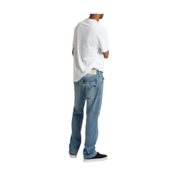 Sale True Religion Reaxed Painted Tee - Optic White/Back