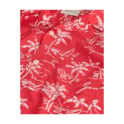 Sale Gant Rel Iland Print hirt - 648 Watermelon Red