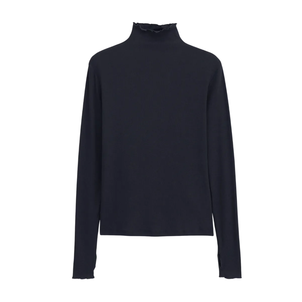 Discount Filippa K Rib Mock Neck Top - Back