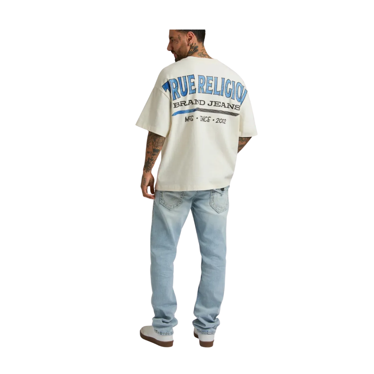 Best True Religion Ricky Sn Flap - JMCL Coastline Ash Light Wash