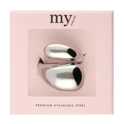 New My Jewellery Ring chunky bubble OS - Silver