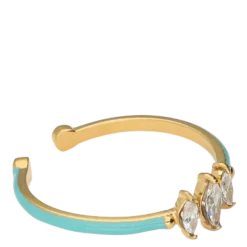 Outlet My Jewellery Ring Fine Blue 3 Strass - 1200 Gold