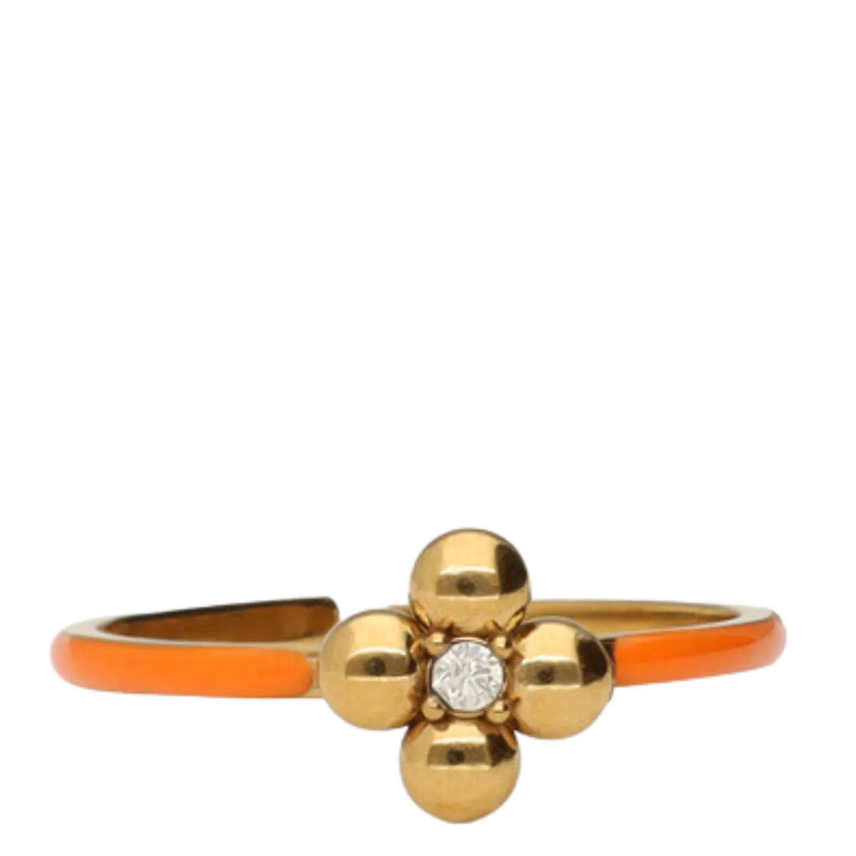 Outlet My Jewellery Ring Fine Orange Clover - Gold