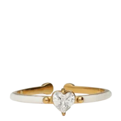 My Jewellery Ring Fine White Strass - Gold