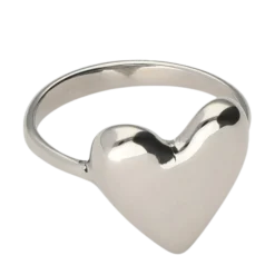 Hot My Jewellery Ring Heart Os - Silver