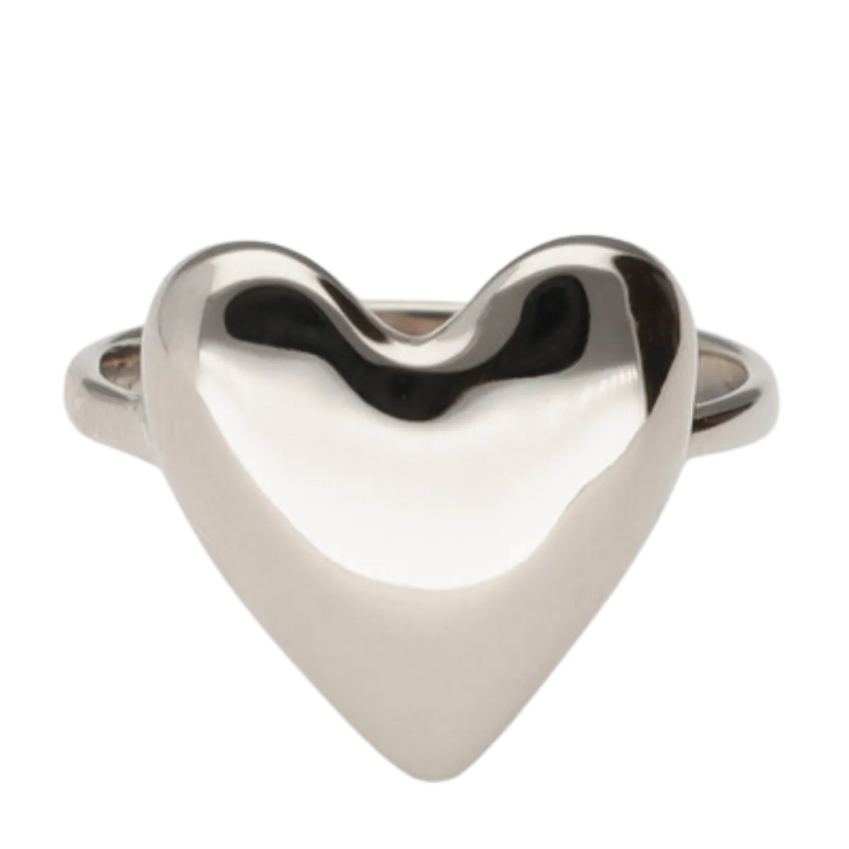 Hot My Jewellery Ring Heart Os - Silver