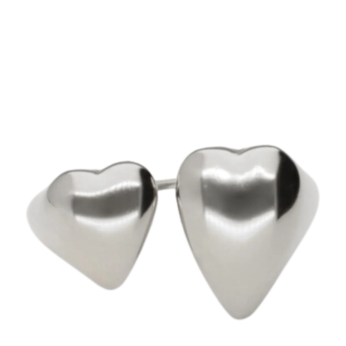 Best My Jewellery Ring 2 Hearts - Silver