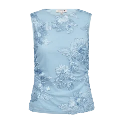 New A View Romy Top - Light Blue