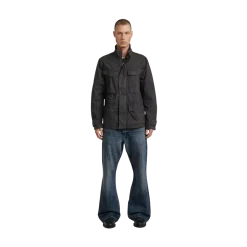 Clearance G-star raw Rovic Si Fied Unpadded Jacket - B564 Dark Back