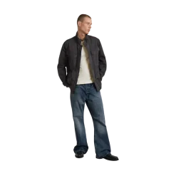 Clearance G-star raw Rovic Si Fied Unpadded Jacket - B564 Dark Back