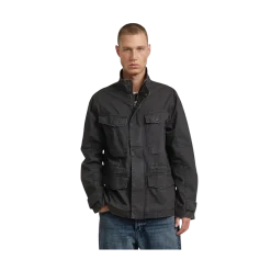 Clearance G-star raw Rovic Si Fied Unpadded Jacket - B564 Dark Back