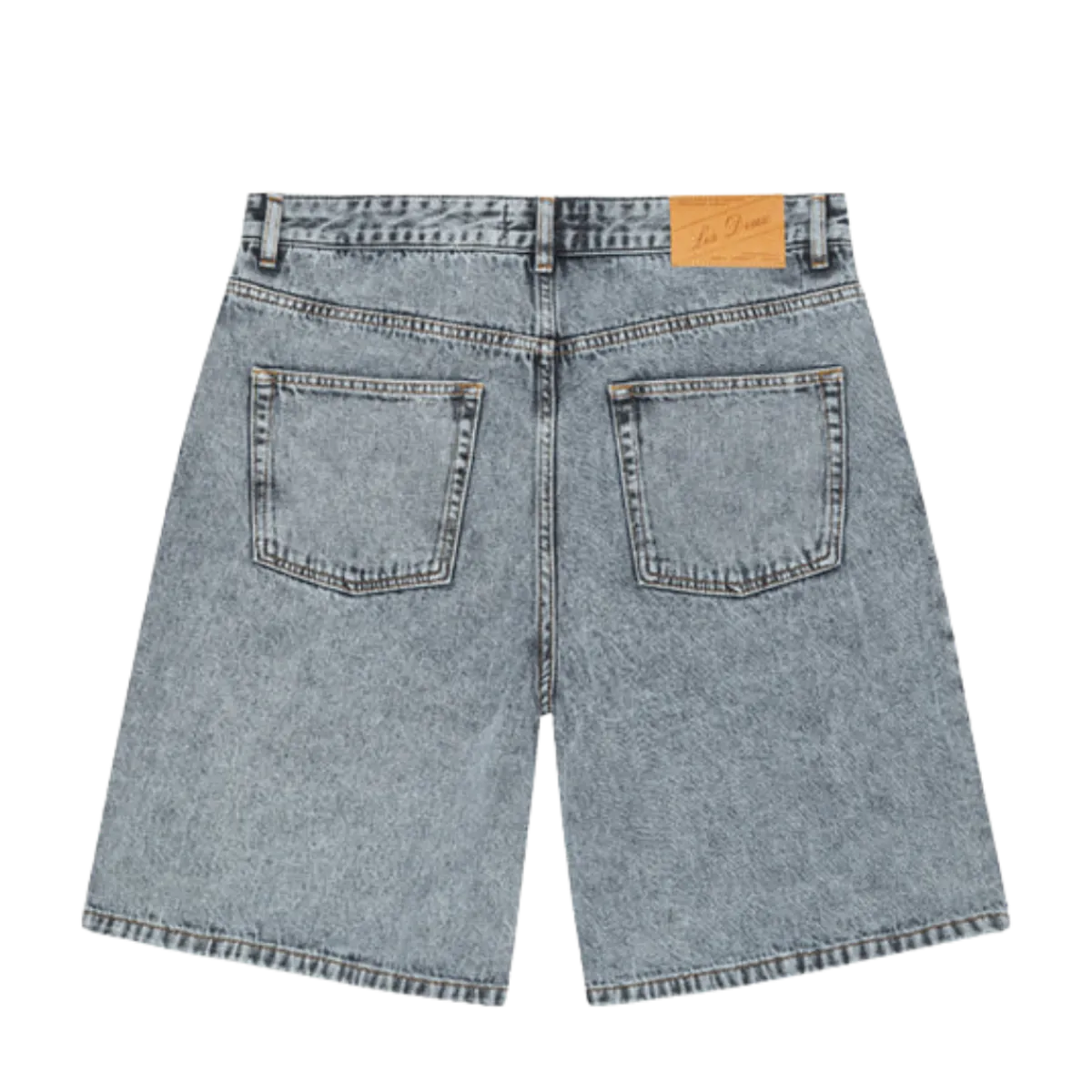 New Les Deux Ryder Ice Blue Denim Shorts - Light Ice Blue Wash