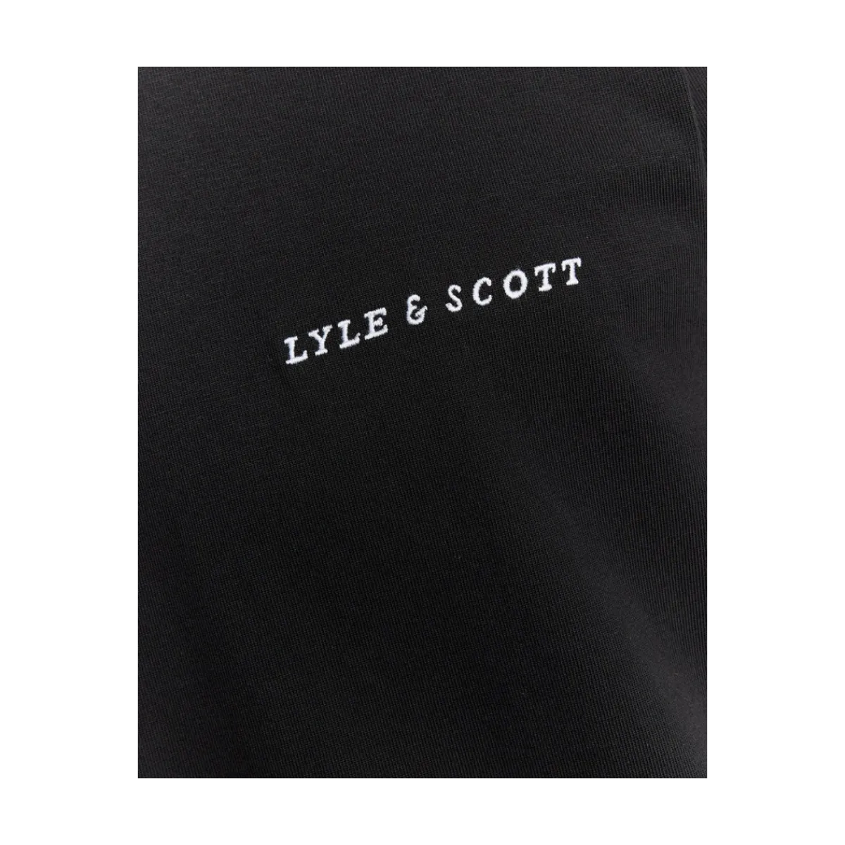 New Lyle & Scott cript T-hirt - Jet Back