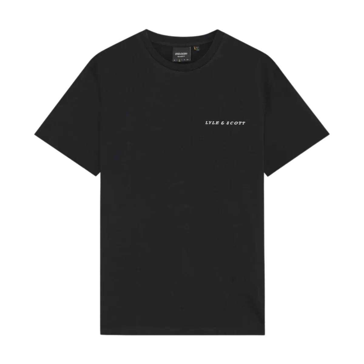 New Lyle & Scott cript T-hirt - Jet Back