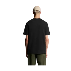 New Lyle & Scott cript T-hirt - Jet Back