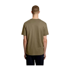 Best Lyle & Scott cript T-hirt - Khaki Ah