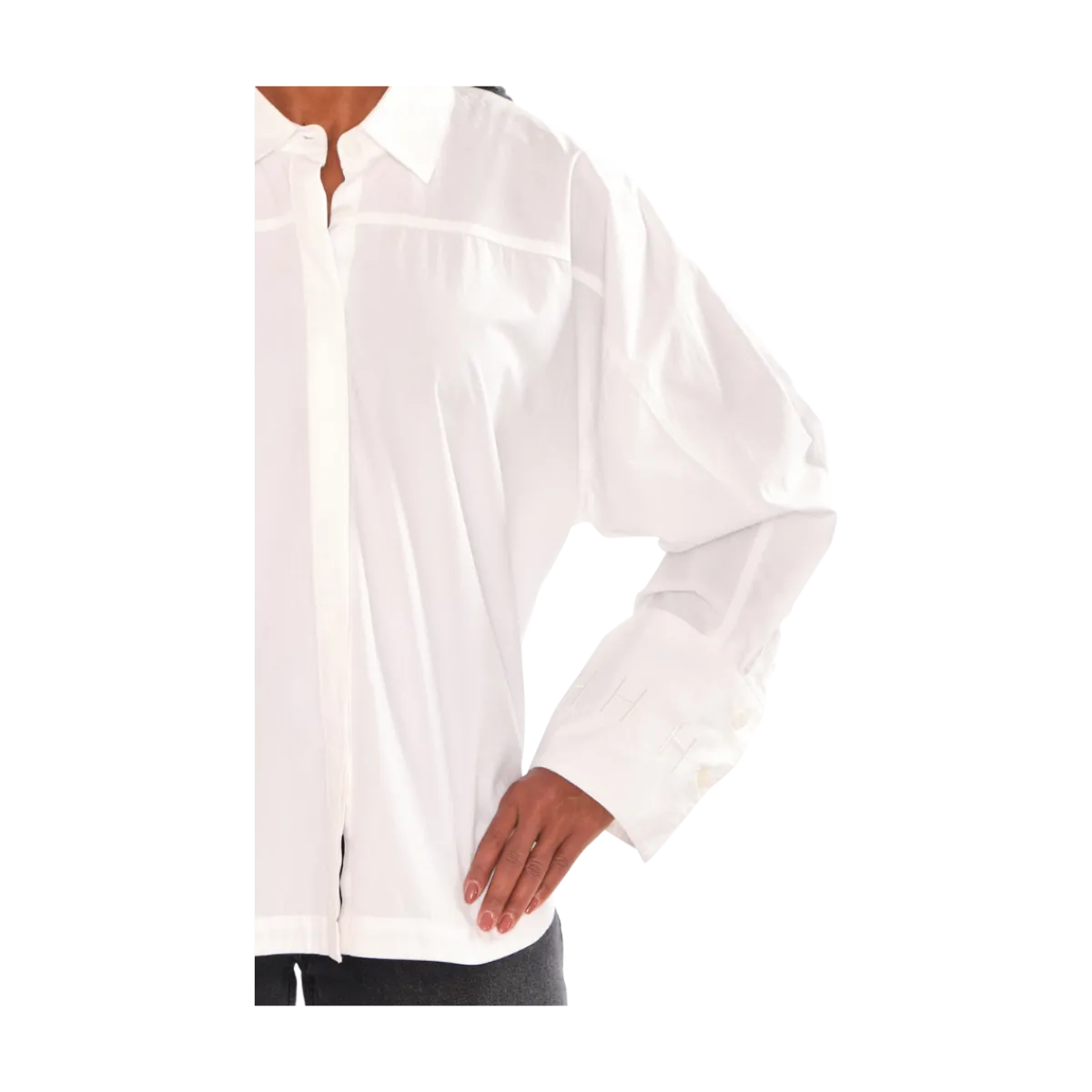 Sale Hést Senna Shirt - White Alyssum