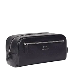 New Polo Ralph Lauren Shave Kit Pouch Medium - Black