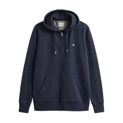 Online Gant hied Fu Zip Hoodie - Evening Bue